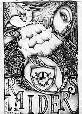 288x400 the voices of avenal prison oakland raiders - Raiders Drawing
