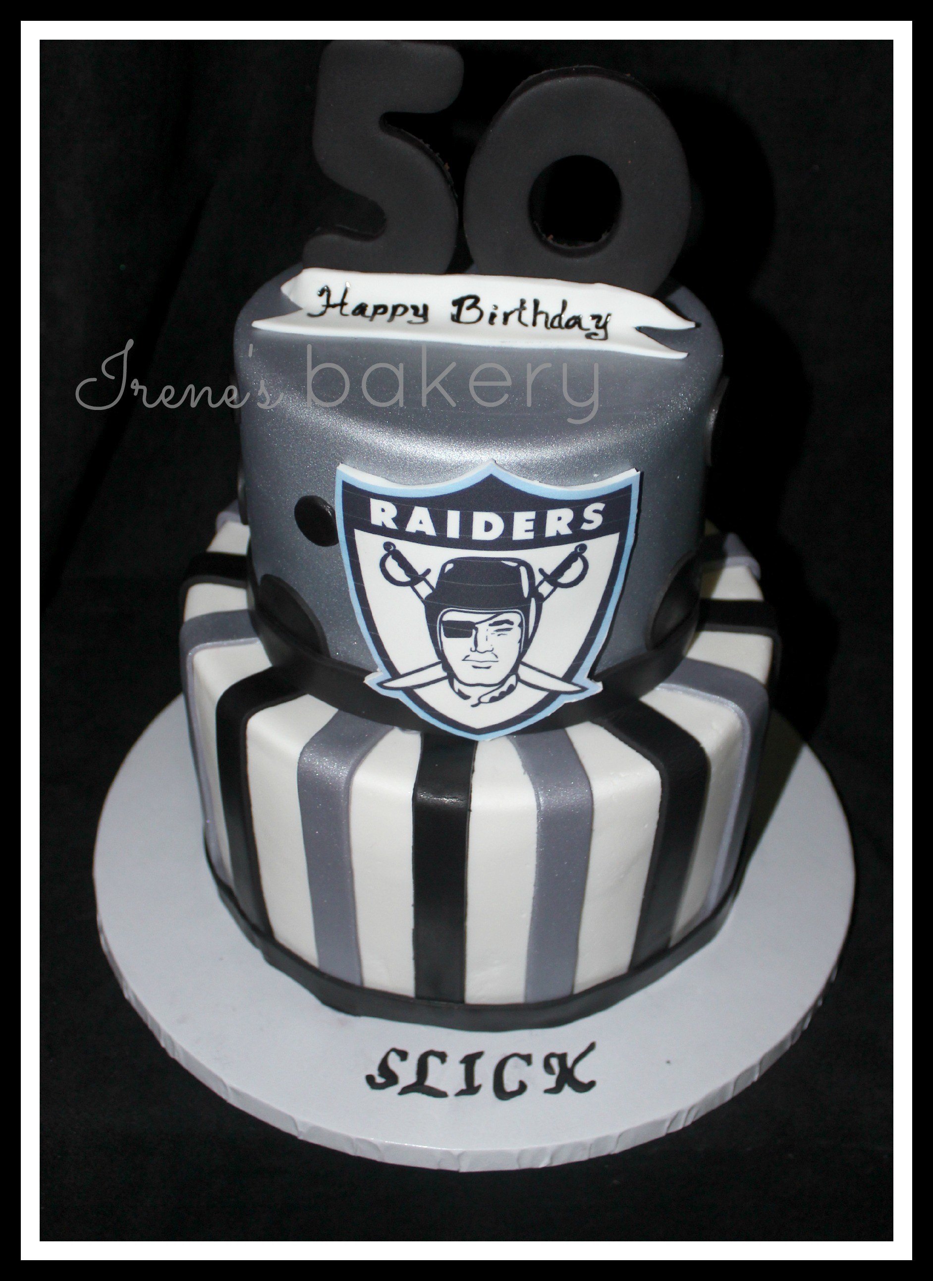 1883x2584 Football Cake Party City Hours Oakland Raiders Logo Stencil - Raiders Logo Drawing