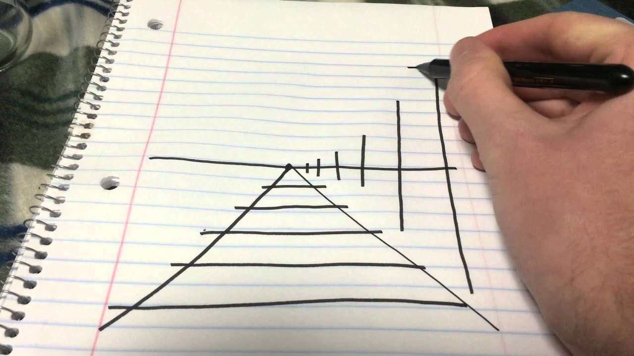 1280x720 how to draw train tracks in point prespective in the desert - Railroad Perspective Drawing