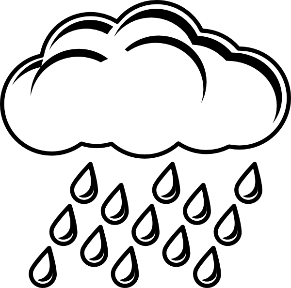 600x595 Collection Of Free Rain Drawing Simple Download On Ui Ex - Rain Drawing Pictures
