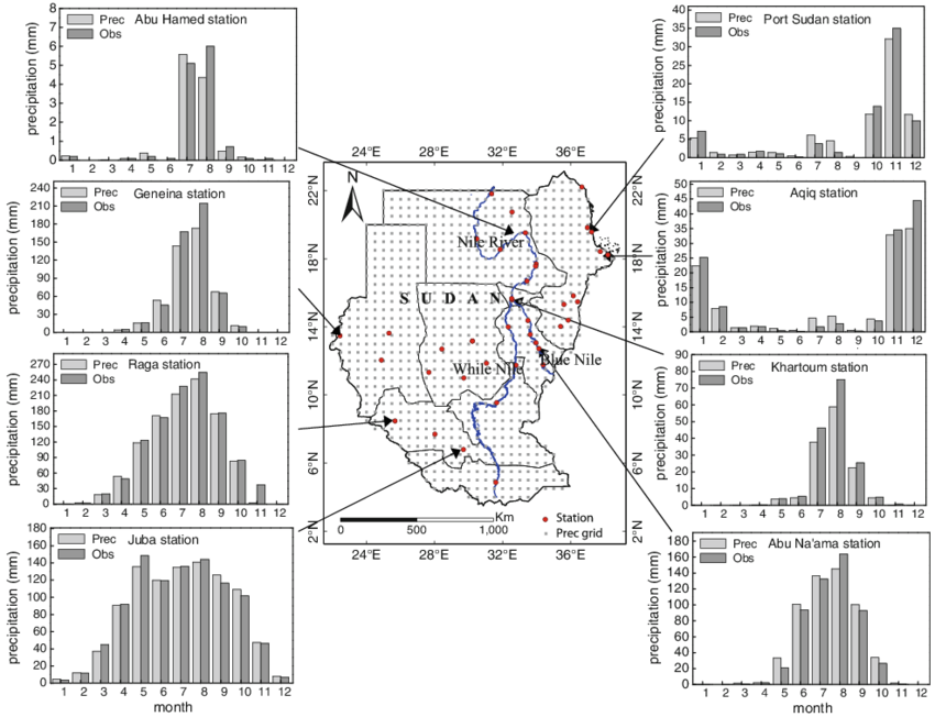 850x662 Sketch Map Of The Observed Rain Gauge Station - Rain Gauge Drawing