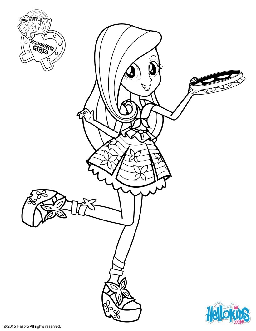 820x1060 fluttershy coloring pages awesome - Rainbow Dash Equestria Girl Drawing