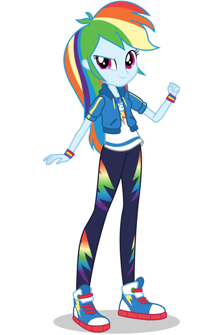 730x1095 Rainbow Dash My Little Pony Equestria Girls Wiki Fandom - Rainbow Dash Equestria Girl Drawing