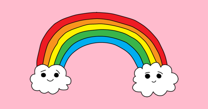 688x361 Rainbow Predictor - Rainbow Drawing
