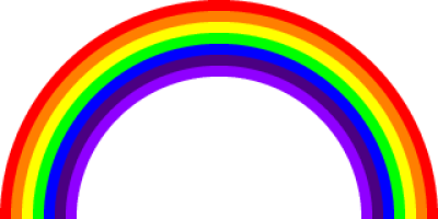 400x200 code golf - Rainbow Drawing