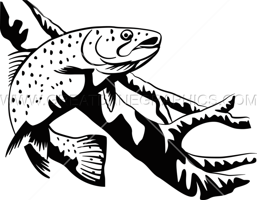 825x642 Black And White Transparent Download Of Rainbow Fish - Rainbow Drawing Black And White