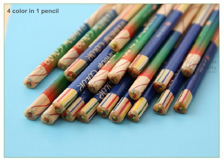 750x537 Pcslot Color Pencil Rainbow Colored Pencils For Drawing Kids - Rainbow Drawing For Kids