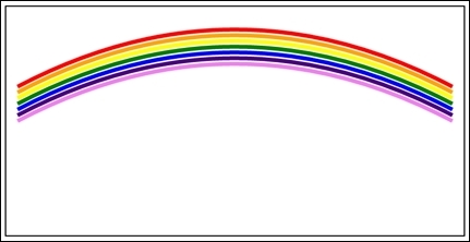 431x222 Drawing A Rainbow - Rainbow Drawing Pictures