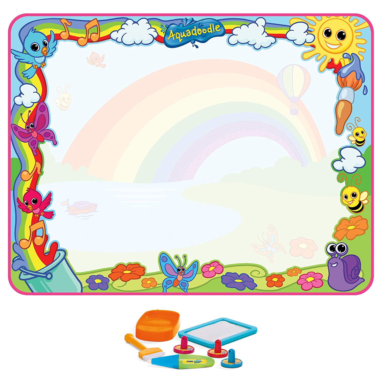 1499x1500 aquadoodle super rainbow deluxe - Rainbow Drawing Pictures