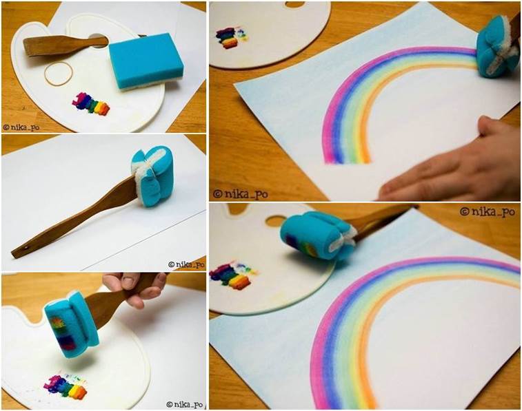 757x597 How To Draw Rainbow Easily - Rainbow Images For Drawing