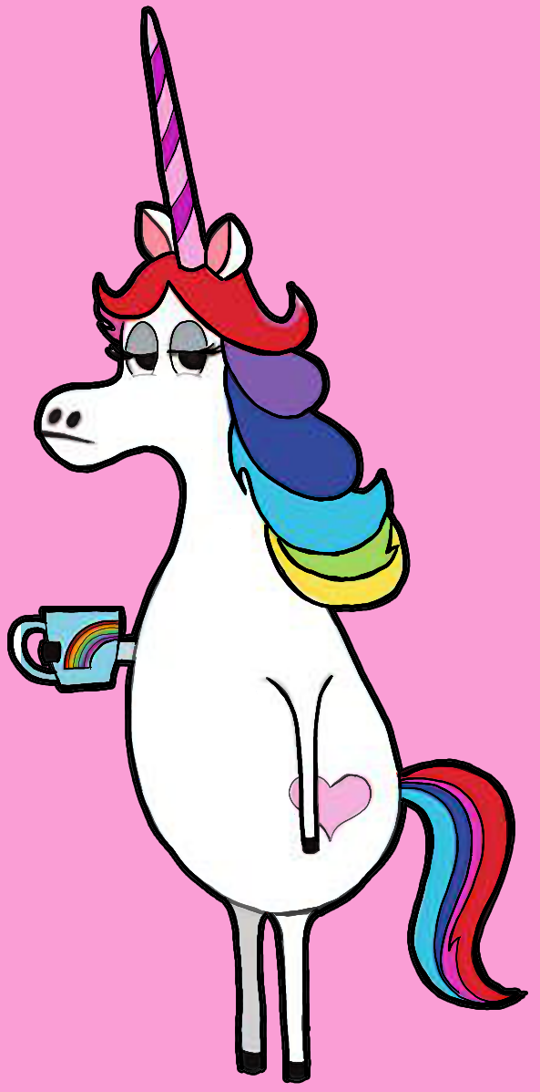 593x1197 How To Draw Rainbow Unicorn From The Minions Movie Step - Rainbow Line Drawing