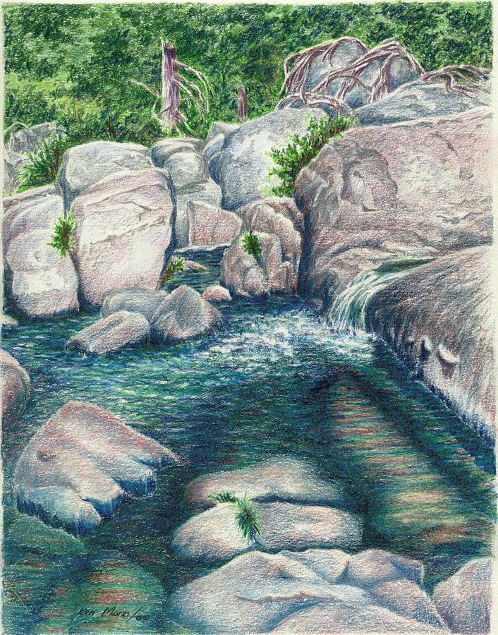706x900 rainbow rocks - Rainbow Rocks Drawing