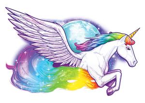300x214 Rainbow - Rainbow Unicorn Drawing