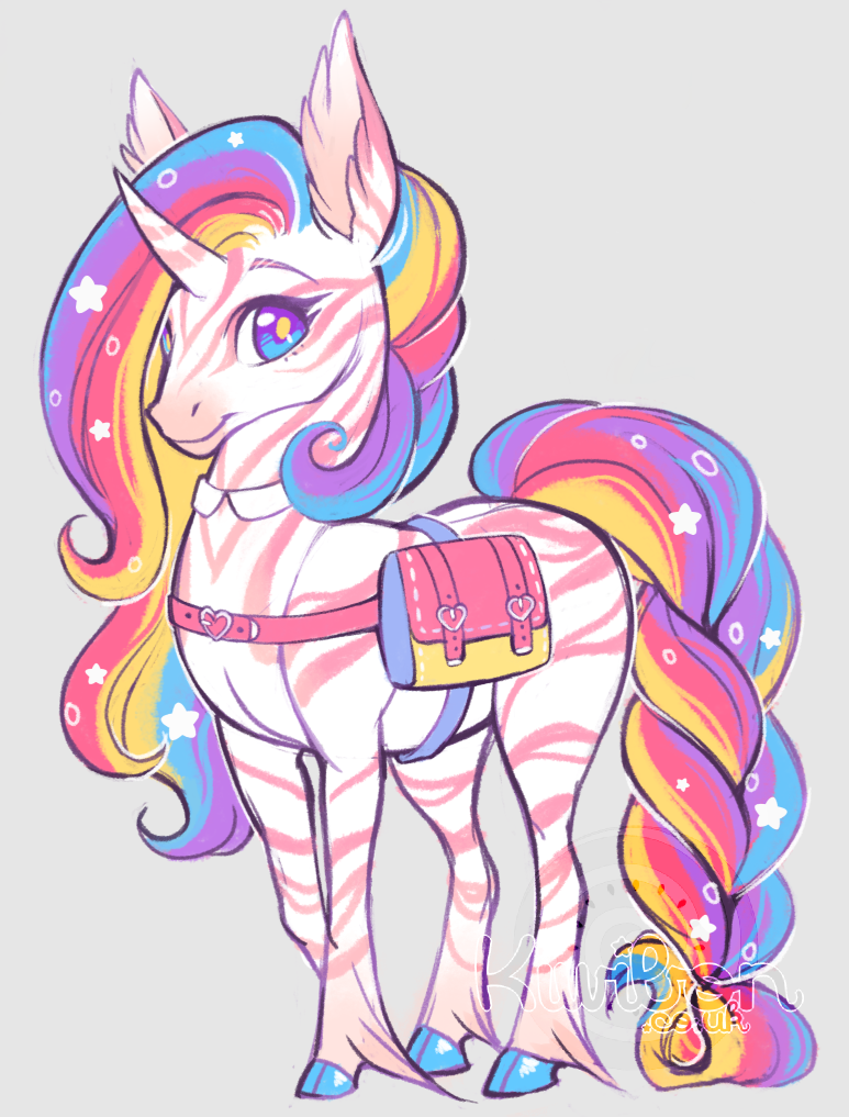 773x1017 Rainbow Unicorn - Rainbow Unicorn Drawing