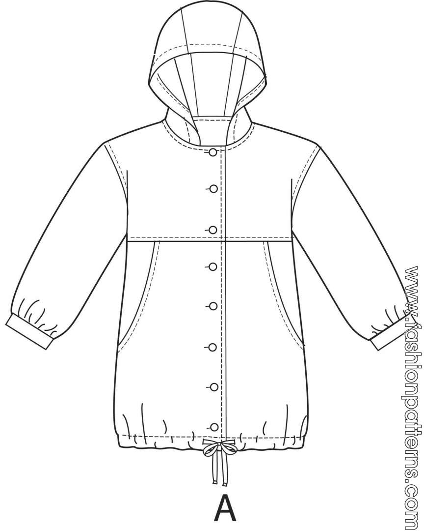 Raincoat Drawing at PaintingValley.com | Explore collection of Raincoat ...