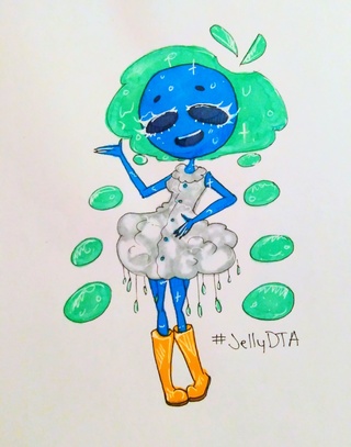 320x407 Raindrop Drawings On Paigeeworld Pictures Of Raindrop - Raindrop Drawing