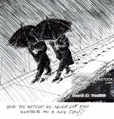 400x418 Rain Storm Cartoons And Comics - Rainstorm Drawing