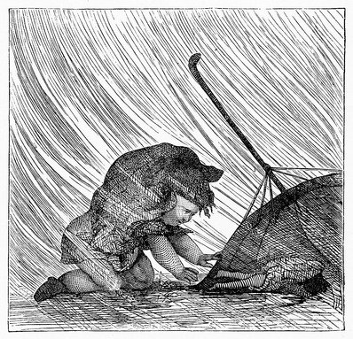 398x383 how to draw rain drops hubpages - Rainstorm Drawing