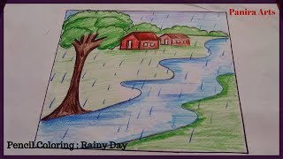 Rainy Day Drawing For Kids at PaintingValley.com | Explore collection