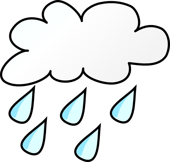 594x565 rainy weather clip art free vector in open office drawing - Rainy Weather Drawing