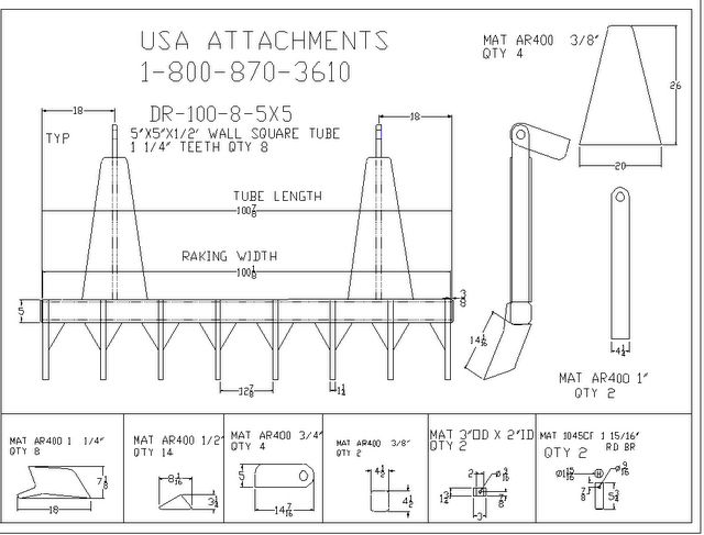 640x487 dr dozer root rake line drawing - Rake Drawing