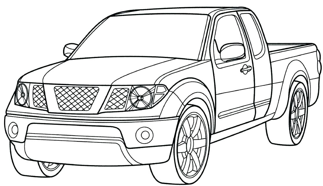 1112x641 dodge ram coloring pages printable truck of trucks - Ram Truck Drawing