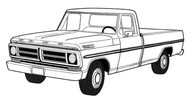 660x351 Huge Collection Of 'ram Truck Clipart' Download More Than - Ram Truck Drawing