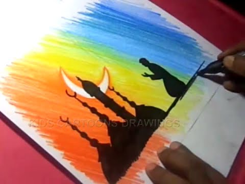 480x360 how to draw happy ramadan mubarak ramzan greeting drawing - Ramadan Drawing