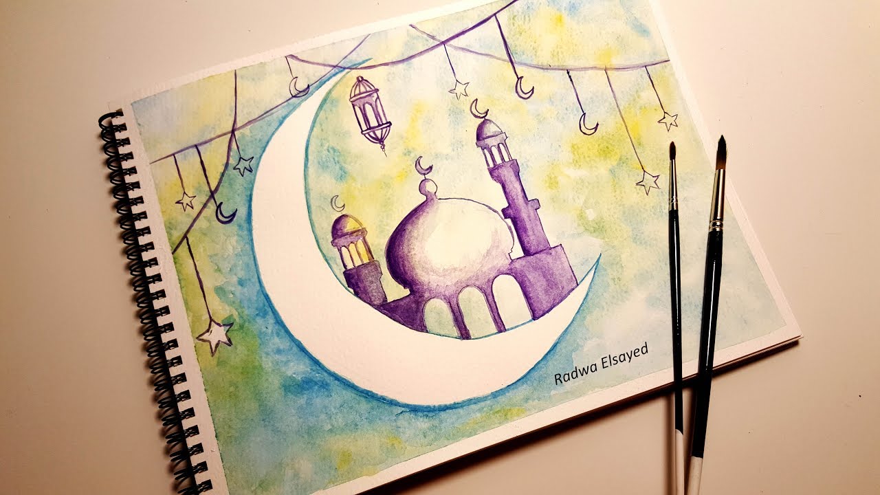 ramadan pictures drawing pencil