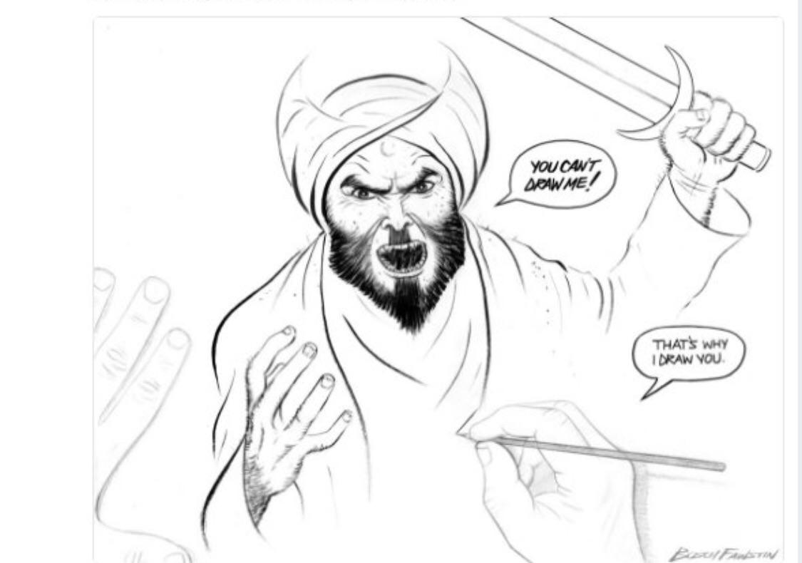1125x790 greet wilders announces 'draw muhammad' contest just before - Ramadan Drawing