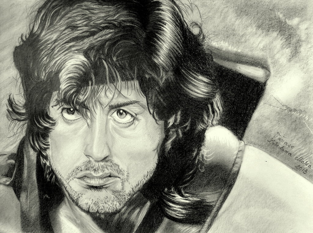 1024x761 Rambo Art Drawing Skill - Rambo Drawing