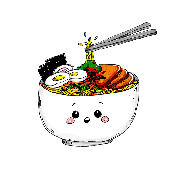 Ramen Drawing