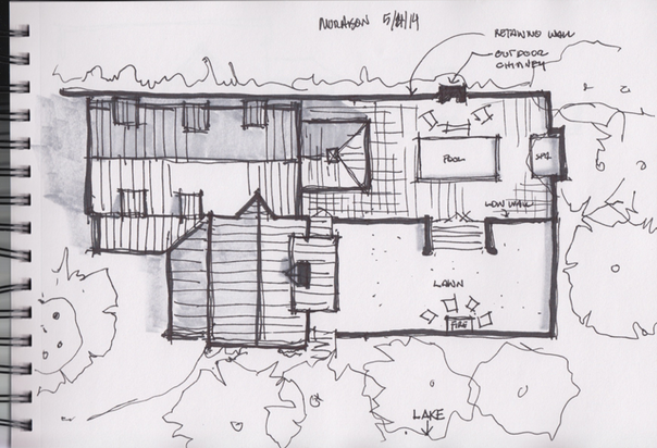 604x412 ranch proposed site plan sketch jerry l coleman, designer llc - Ranch Drawing