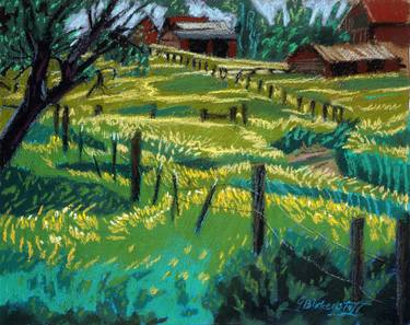 375x297 waves of grass - Ranch Drawing