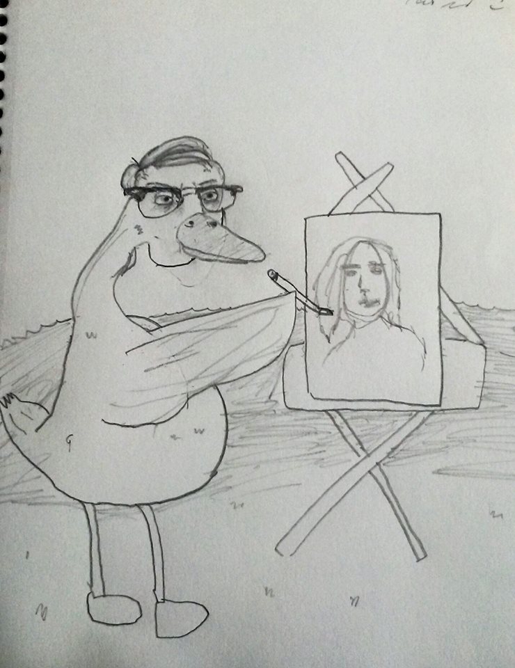 740x960 random drawings todd ford art - Random Drawing