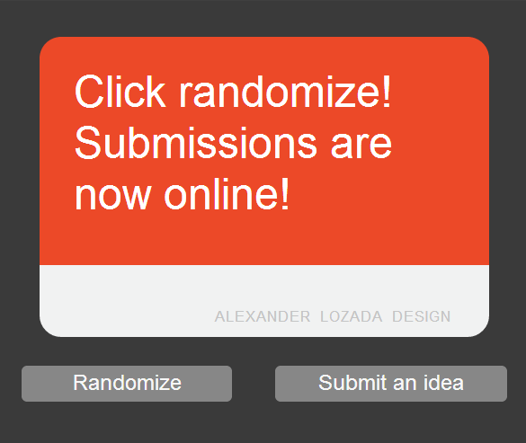 585x493 creativity cards - Random Drawing Generator