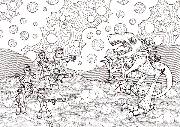 600x424 sketches, drawings and random ideas on behance - Random Drawing Ideas