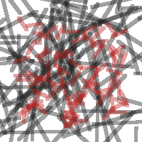 200x200 Random Line Drawing Filter - Random Line Drawing