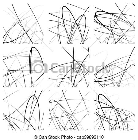 450x456 random lines artistic element pattern set non figural - Random Line Drawing