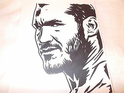 400x300 black ink marker pen sketch drawing wrestler randy orton - Randy Orton Drawing