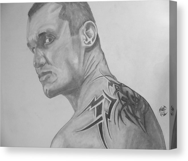 661x564 randy orton canvas print canvas art - Randy Orton Drawing