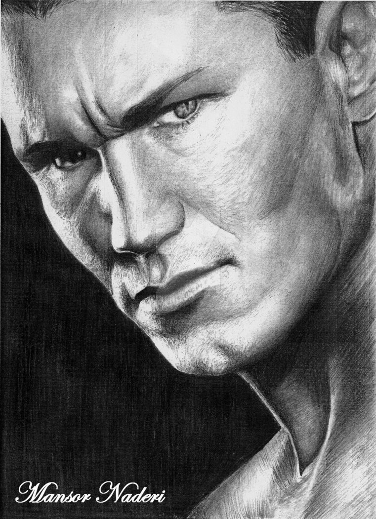 761x1051 the venomous viper randy orton - Randy Orton Drawing