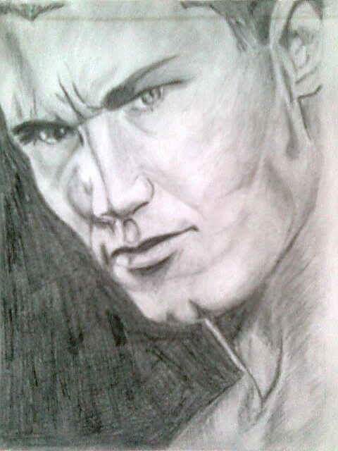 480x640 Ibimcookey On Twitter Old Sketch - Randy Orton Drawing