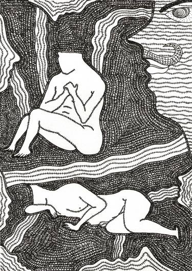 375x530 Rape Drawing - Rape Drawing