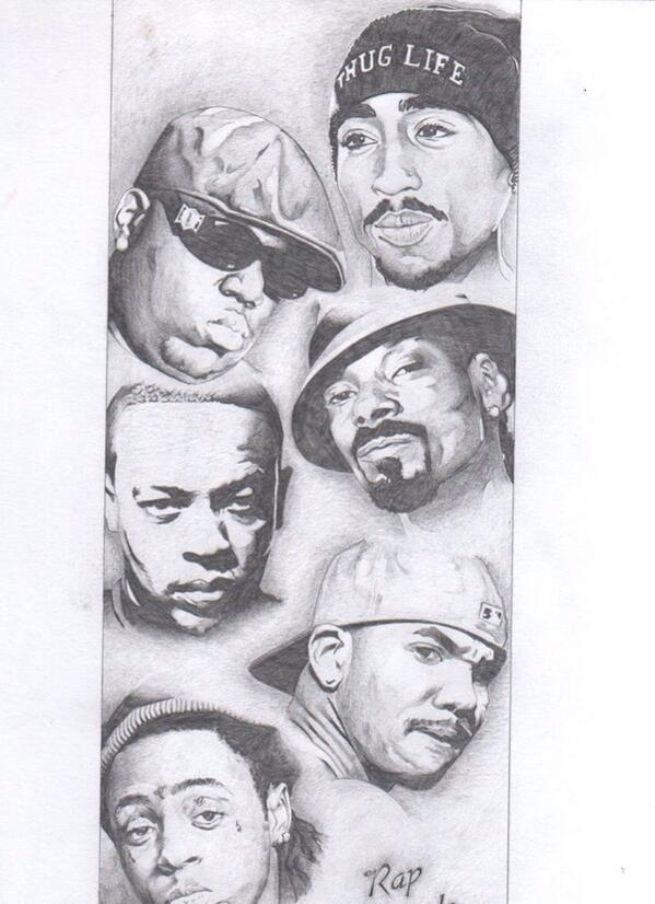599x826 jay hutton on twitter rapper drawings done - Rapper Drawings