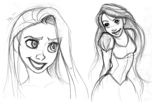 500x337 Google Image Result For Content - Rapunzel Disney Drawing