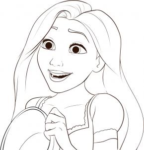 290x302 how to draw how to draw rapunzel - Rapunzel Disney Drawing