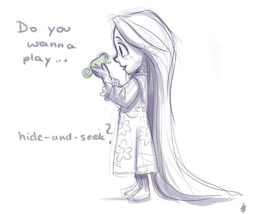 500x423 rapunzel drawing uploaded - Rapunzel Disney Drawing