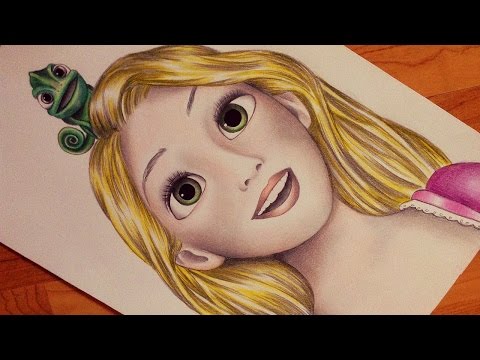 480x360 drawing baby rapunzel - Rapunzel Tangled Drawing