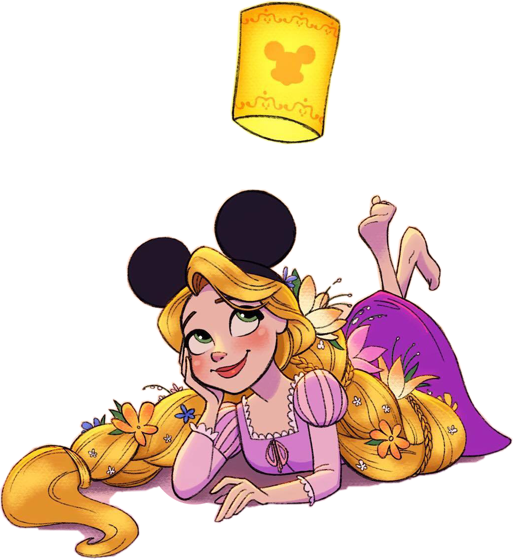 1033x1126 Rapunzel Tangled Mickeyears Cute Drawing - Rapunzel Tangled Drawing